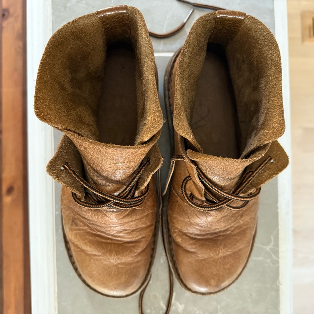 Women's Trippen Leather Ankle Boots - Picture 10 of 11